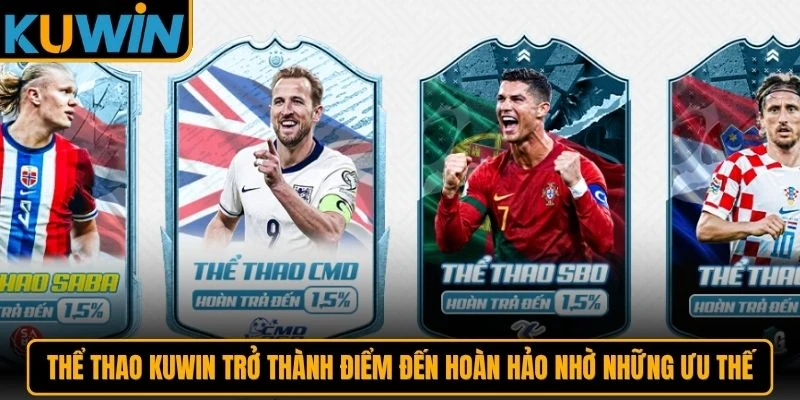 Thể thao KUWIN trở thành điểm đến hoàn hảo nhờ những ưu thế vượt trội